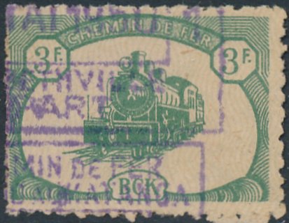 BCK 1942 timbres locomotive